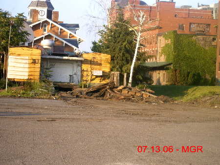 Market Street Square Car Removal