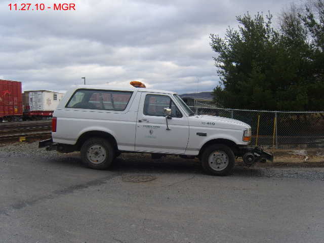 NPS Hi-Railer at Steamtown