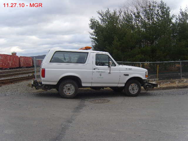 NPS Hi-Railer at Steamtown