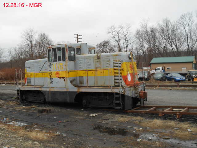 O&W #105 Arrives In Scranton Via Truck