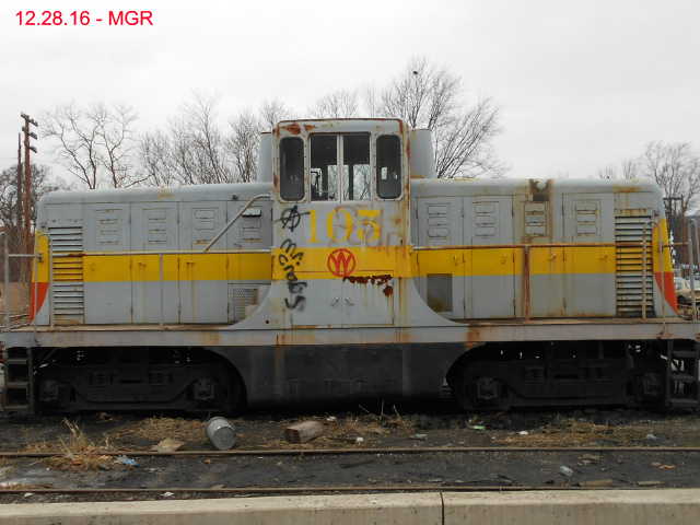 O&W #105 Arrives In Scranton Via Truck