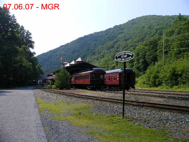 Reading & Northern Equipment At Port Clinton