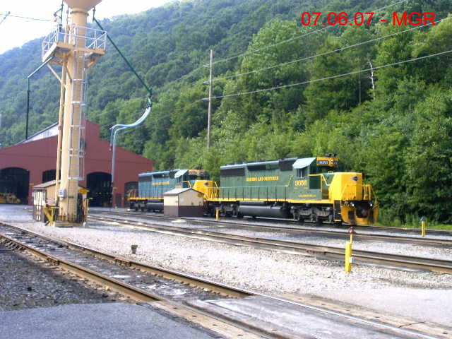 Reading & Northern Equipment At Port Clinton