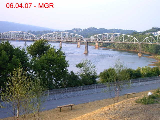 Pittston Rail with Trail / Vandalism