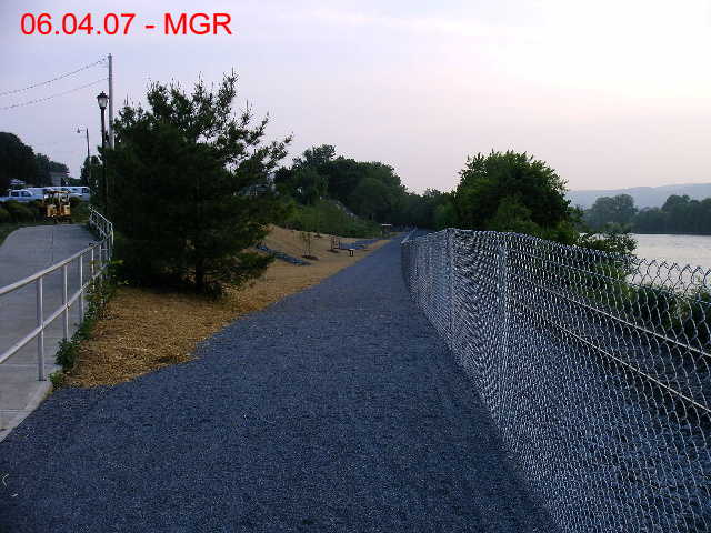 Pittston Rail with Trail / Vandalism\\