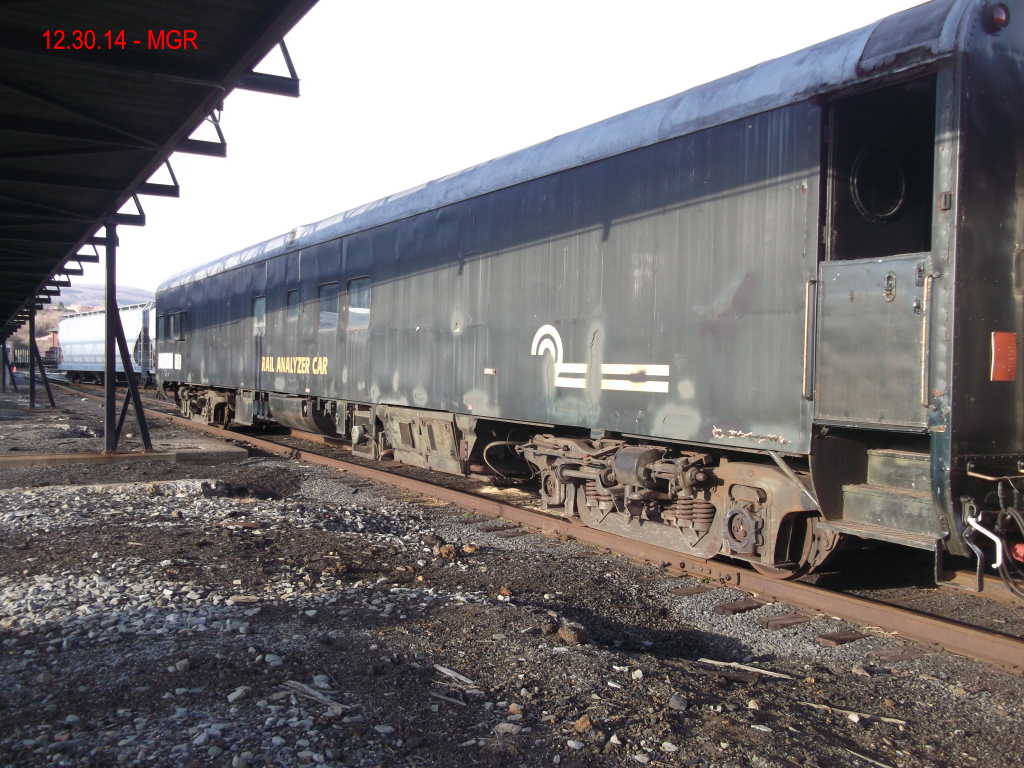 Ex Conrail Rail Analyzer, December 2014