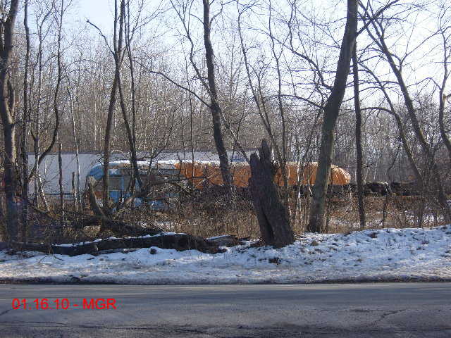Trolley Cars By McDade Park