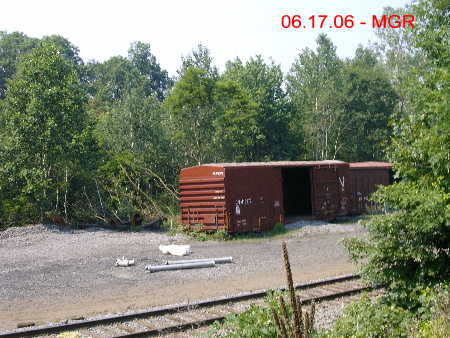 Wrecked  Boxcars