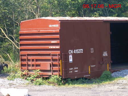 Wrecked  Boxcars
