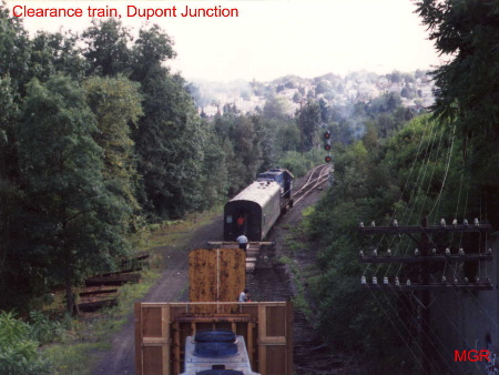 Conrail Clearance Train, Dupont