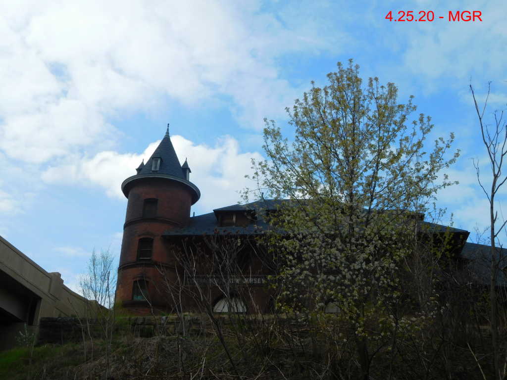 CNJ Frieght Station From Heritage Trail in Scranton
