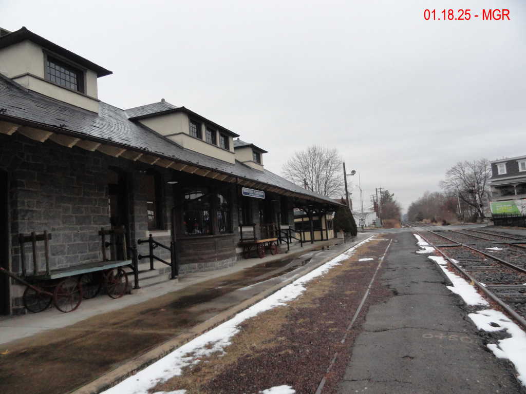 Quakertown Train Station and Boxcar