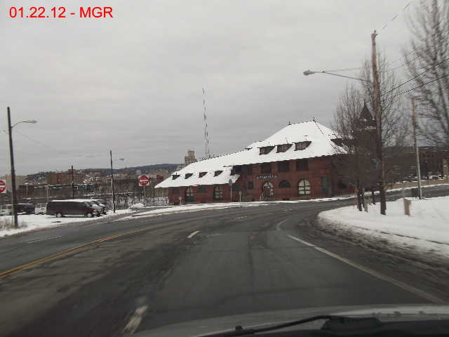 CNJ Station, Scranton On A Snowy Day