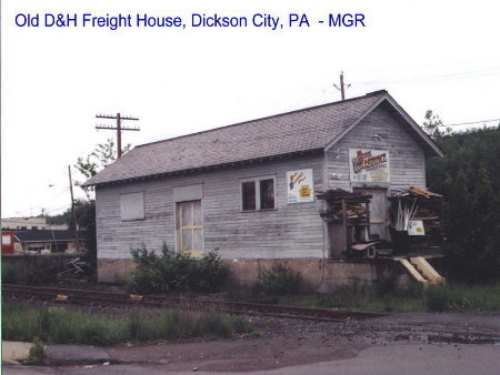 D&H Freight House Dickson CIty