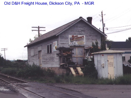 D&H Freight House Dickson CIty