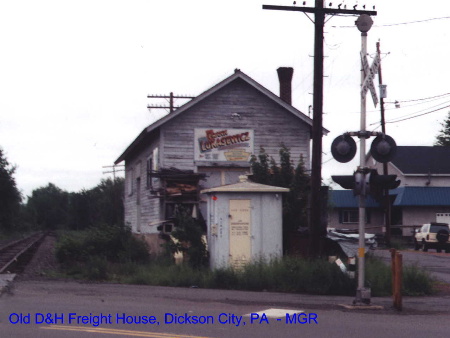 D&H Freight House Dickson CIty