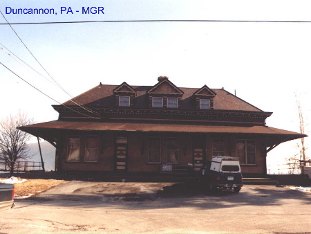 PRR Duncannon Station
