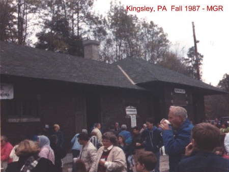 Steamtown Excursion, Kingsley