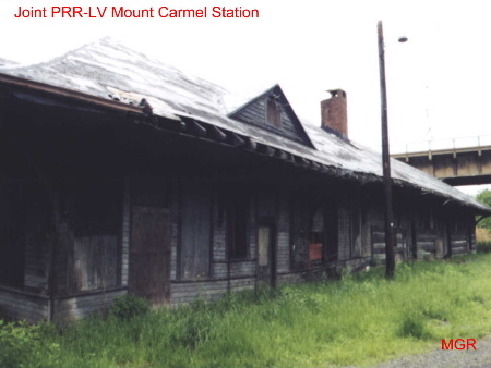 Joint PRR-LV Mount Carmel Station