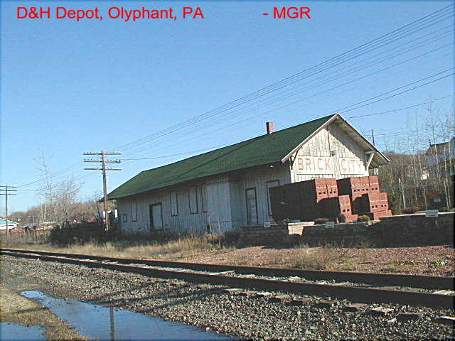 D&H Olyphant Depot
