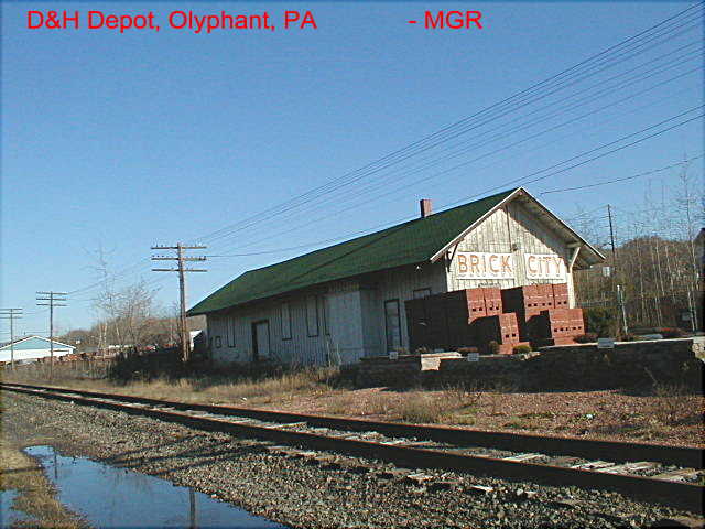 D&H Olyphant Depot