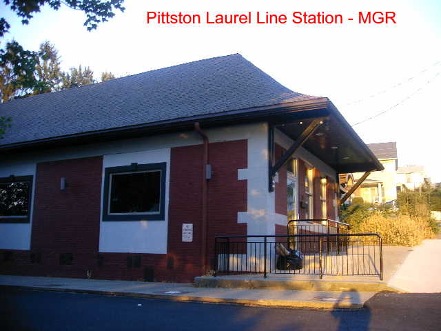 Pittston Laurel Line Station