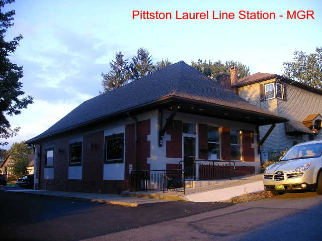 Pittston Laurel Line Station