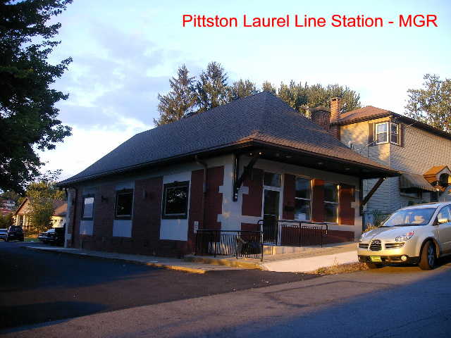 Pittston Laurel Line Station