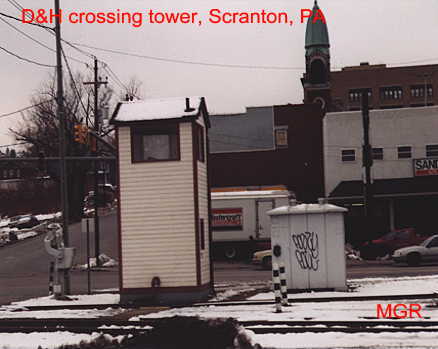D&H Wyoming Ave Crossing Tower