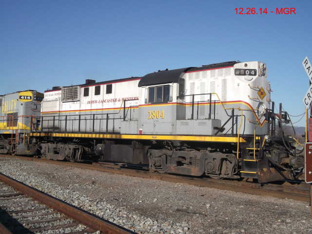 Sightings 12.26.14 /  D-L Switching At Steamtown