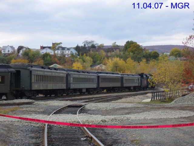 Derailment At Steamtown 11.04.07
