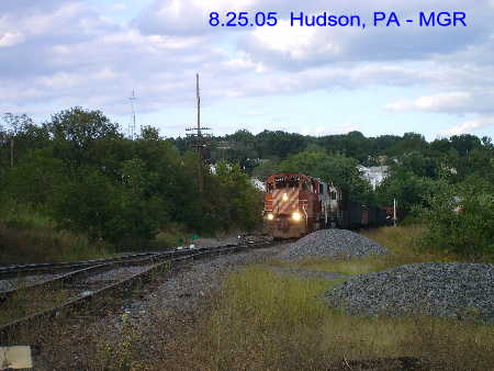 Southbound at Hudson