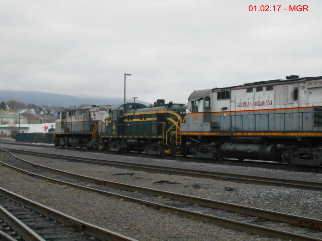 Sightings 01.02.17 / DL at Steamtown