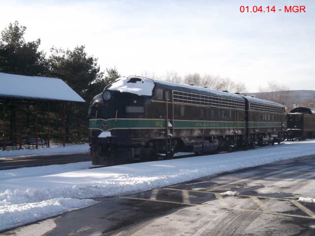 Sightings  01,04,.14  /  Steamtown in Winter