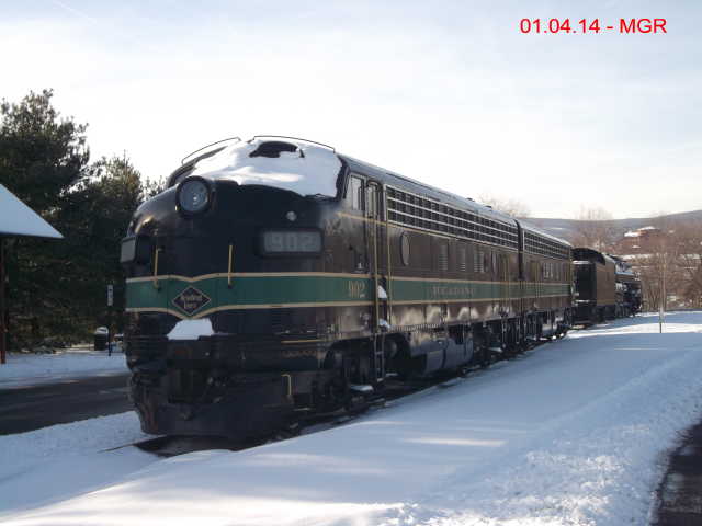 Sightings  01,04,.14  /  Steamtown in Winter
