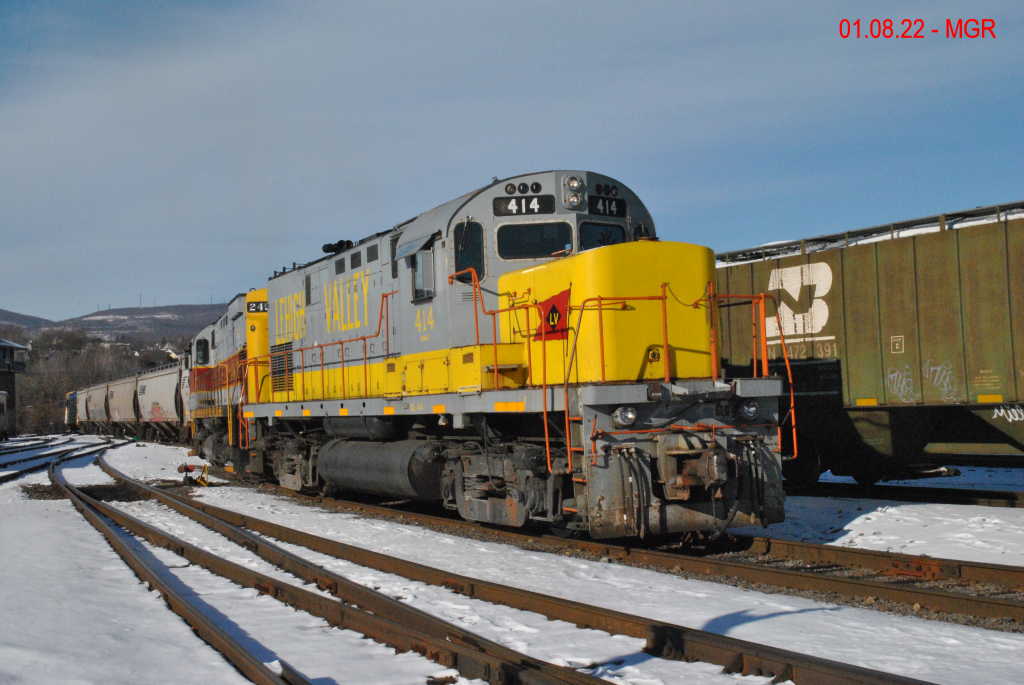 Sightings 01.08.22 /  Cold Day at Steamtown