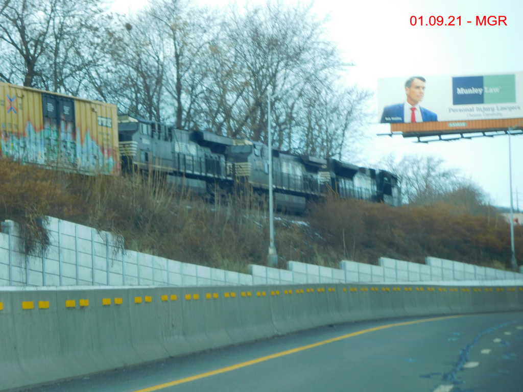 Sightings 01.09.21  /  Chasing Up The Scranton Expressway