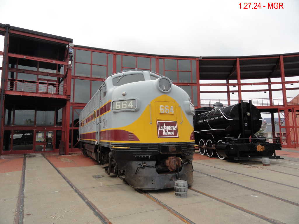 Sightings 01.27.24 /  Steamtown Stuff