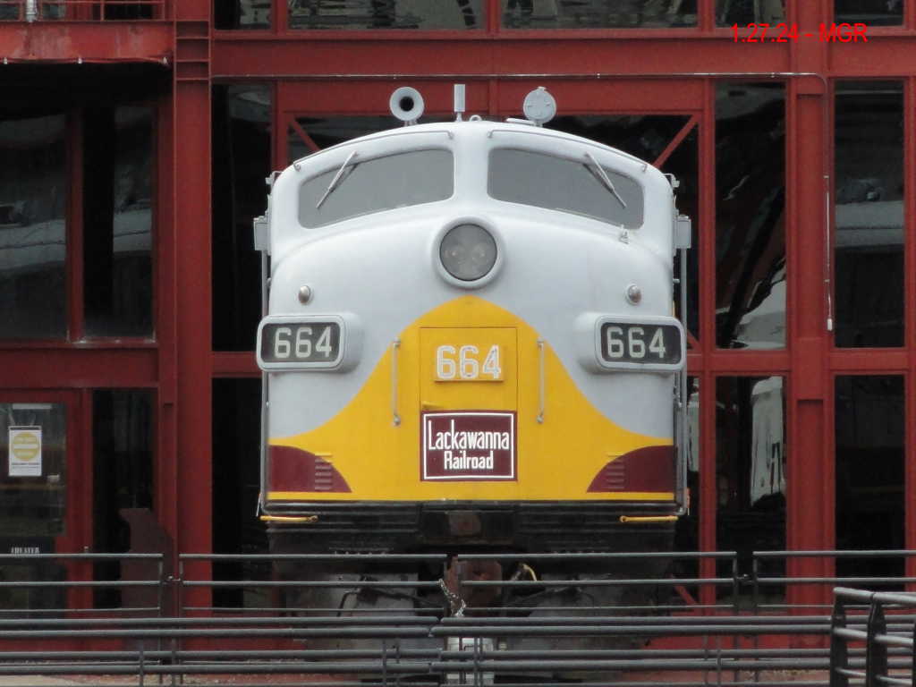 Sightings 01.27.24 /  Steamtown Stuff