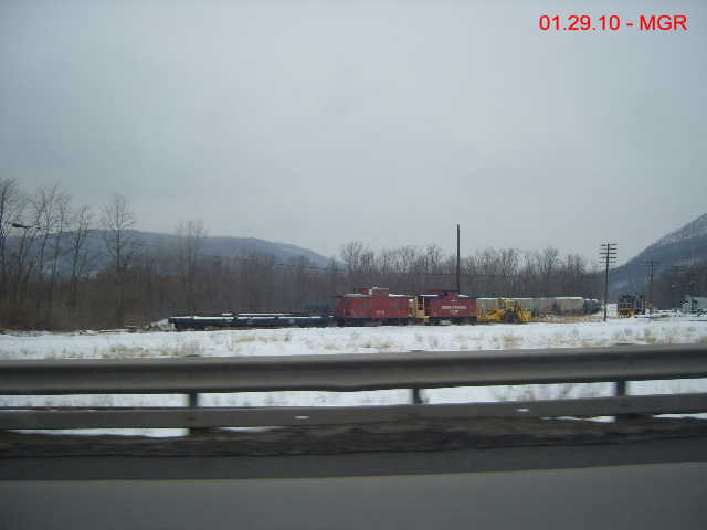 Sightings 01.29.10  /  Pittston Junction, Bridge 60