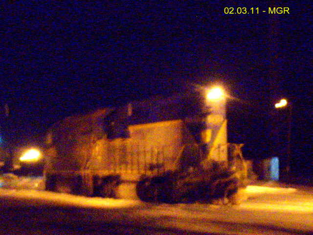 Sightings 02.03.11  /  D&H At Taylor at Night