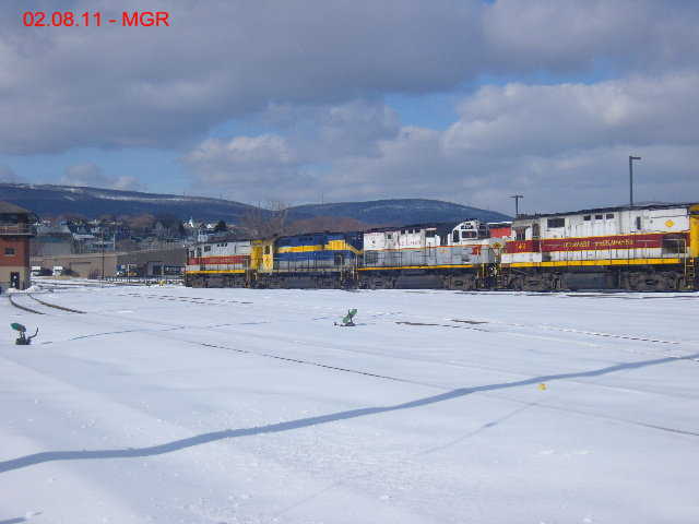 Sightings 02.06.11   /  DL at Steamtown
