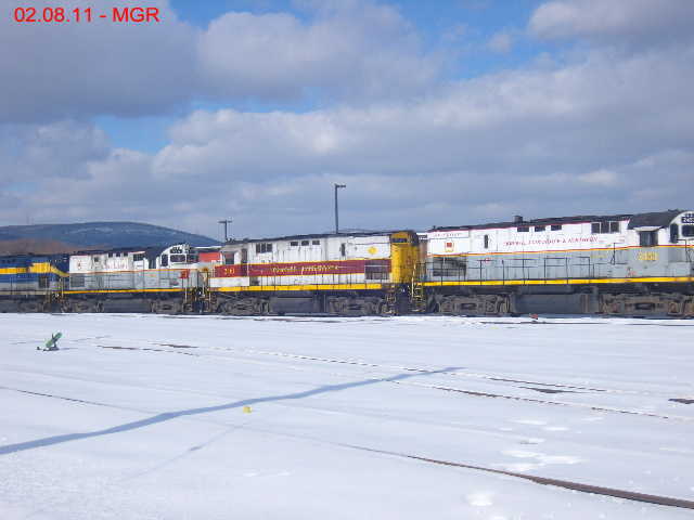 Sightings 02.06.11   /  DL at Steamtown