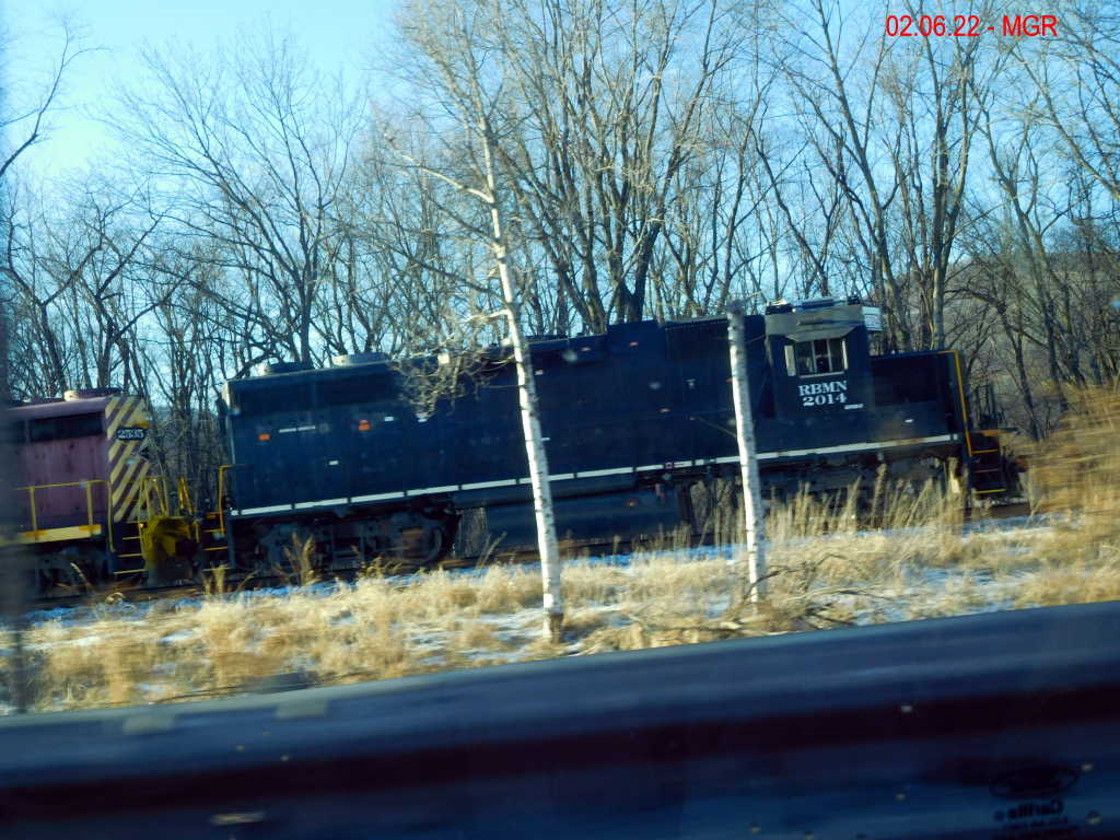 Sightings 02.06.22 / Train Getting To Leave Pittston