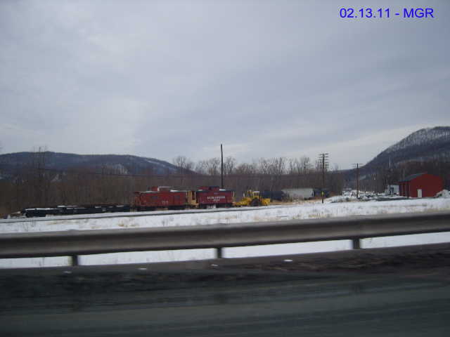 Sightings 02.13.11  /  DL, Pittston Junction