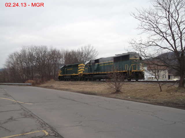 Sightings  02.24.13 / R&N Running Light at Duryea 