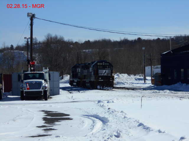 Sightings 02.28.15  /  Hazleton Yard