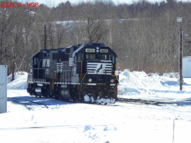 Sightings 02.28.15  /  Hazleton Yard