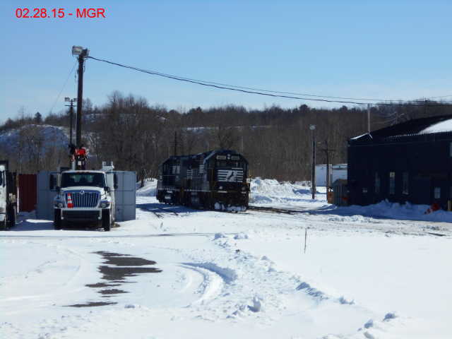 Sightings 02.28.15  /  Hazleton Yard