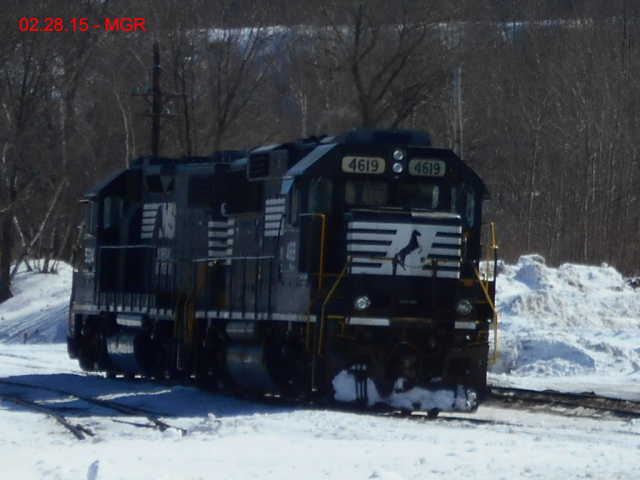 Sightings 02.28.15  /  Hazleton Yard